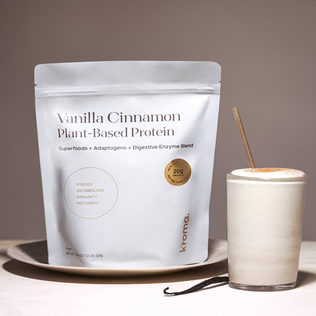 Vanilla Cinnamon Plant-Based Protein