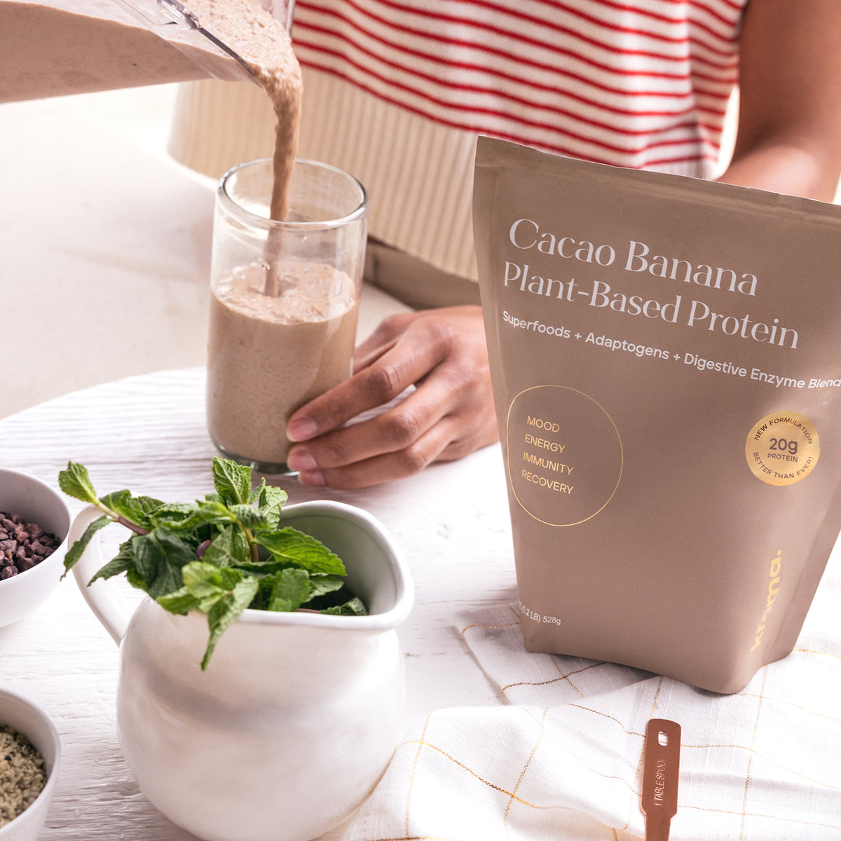 Cacao Banana Plant-Based Protein