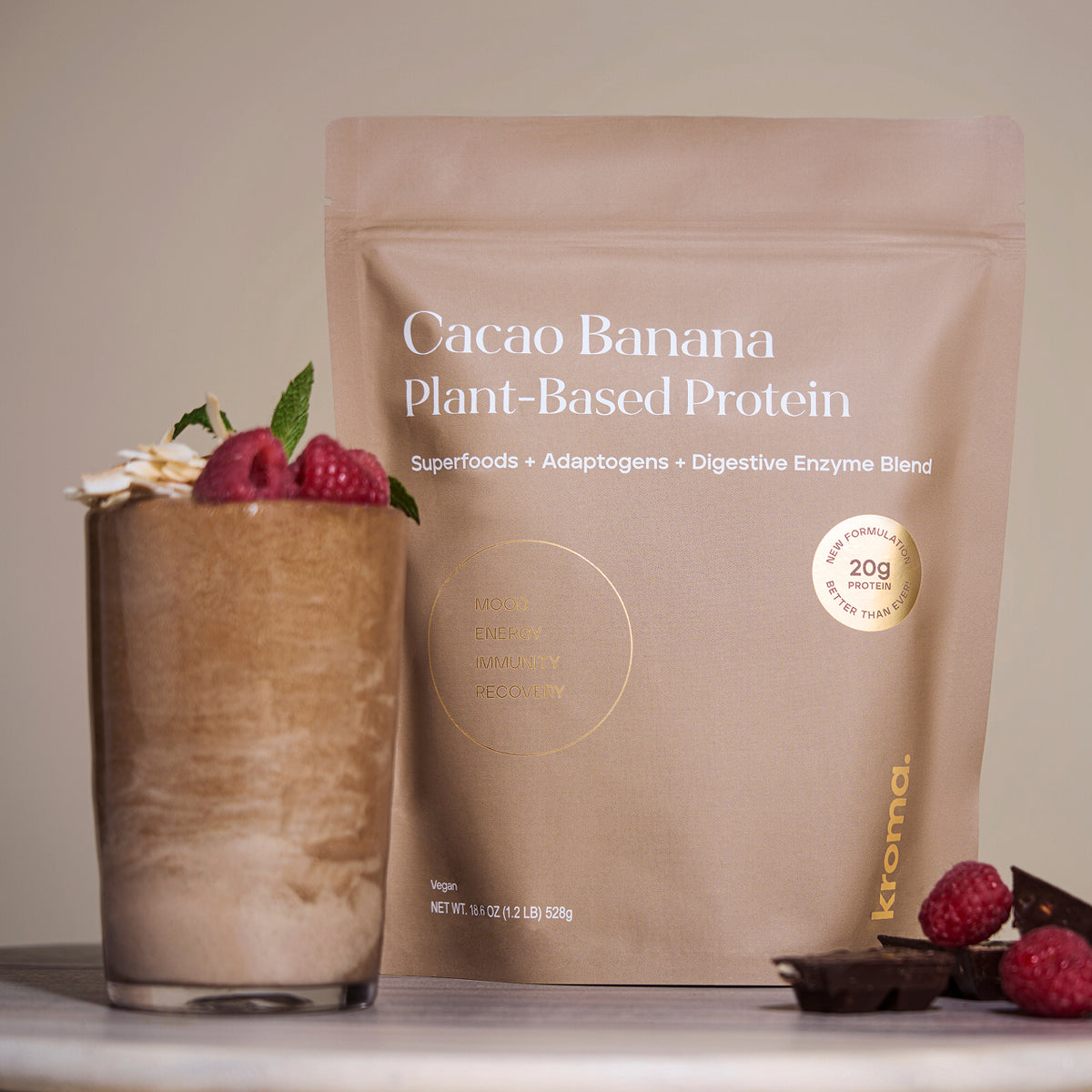 Cacao Banana Plant-Based Protein