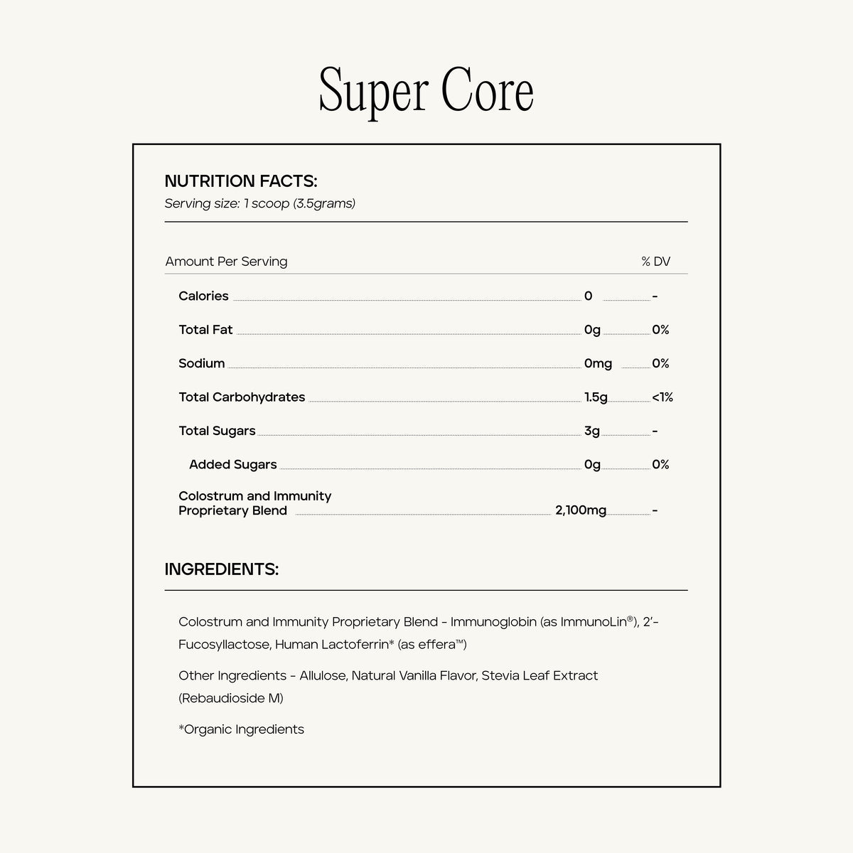 Super Core